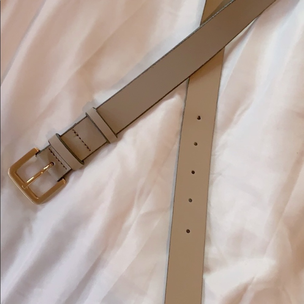 J CREW gray belt